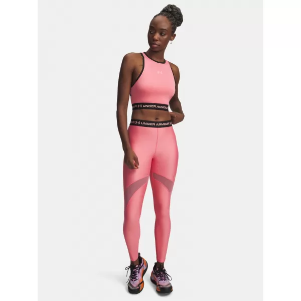  Jambiere de damă UNDER ARMOUR HEATGEAR MESH LEGGING 6010009-600 ROZ 