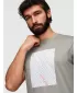 Tricou pentru bărbați OMBRE OM-TSPT-0259 GRI