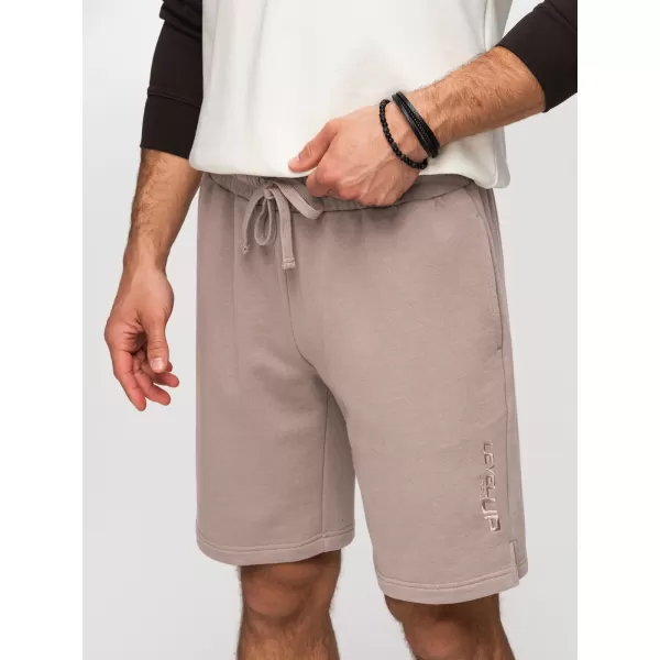  Set de pantaloni scurți pentru bărbați OMBRE Z125 BEJ/VERDE DESCHIS 