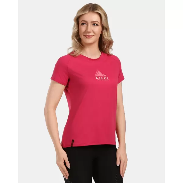  Tricou funcțional de damă KILPI LISMAIN-W 1L0302KI ROZ 