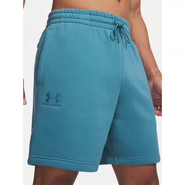  Pantaloni scurți pentru bărbați UNDER ARMOUR ICON FLEECE SHORT 1380377-466 ALBASTRU 