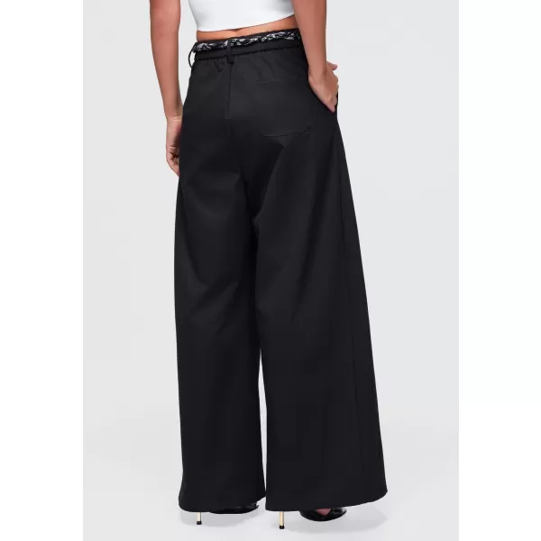  Pantaloni de dama OMBRE OW-PA-E0020 NEGRU 