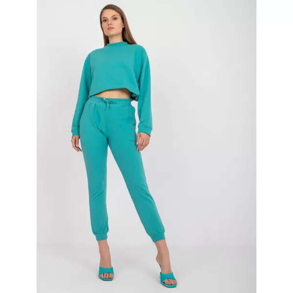 Pantaloni de trening pentru femei BASIC FEEL GOOD AP-DR-A-003 TURCOAZ 