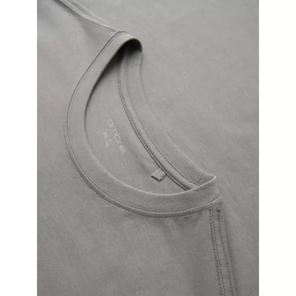  Tricou pentru bărbați OMBRE OM-TSPT-0257 GRI 