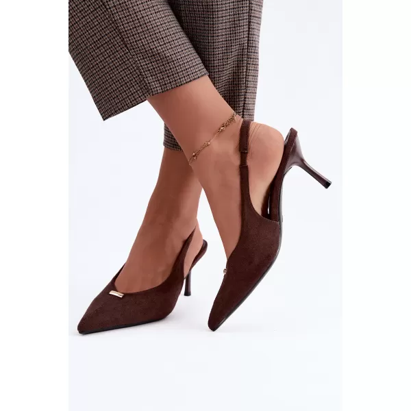  Pompe de dama BOTO T681P BROWN 
