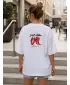 Tricou pentru femei DSTREET NX9508RY-WH-O ALB