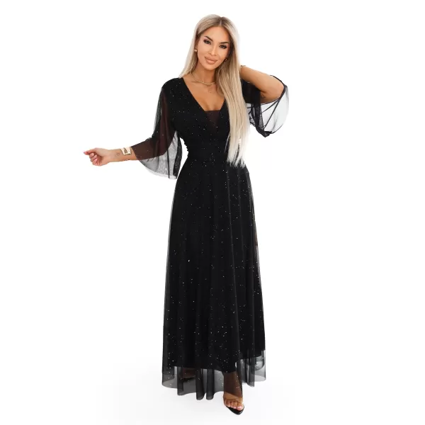  Rochie NUMOCO 654-5 NEGRU 
