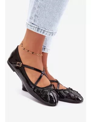 Balerini de dama BOTO 6625-1 NEGRU