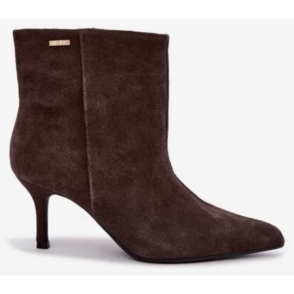  Pantofi de dama BIG STAR SHOES UU274492 UMBRE MARO/BEJ 