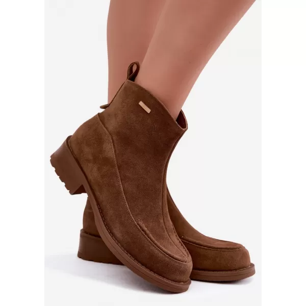  Pantofi de dama BIG STAR SHOES UU274601 UMBRE MARO/BEJ 