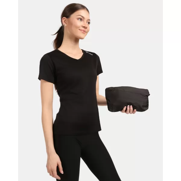  Blazer de vânt pentru femei KILPI TIRANO-W 1L0110KI NEGRU 