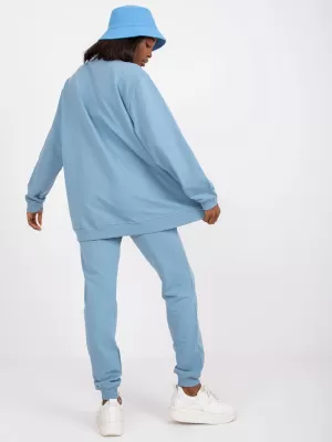 Hanorac de dama BASIC FEEL GOOD AP-BL-A-R001 ALBASTRU DESCHIS