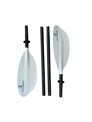 Vâslă SPINERA KAYAK BASIC ALU 4D ALB