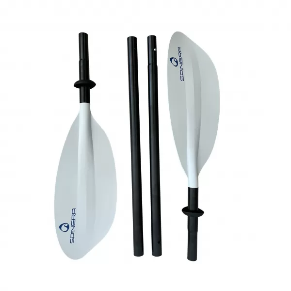  Vâslă SPINERA KAYAK BASIC ALU 4D ALB 