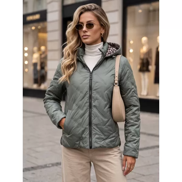  Geaca de dama DSTREET TY5775 VERDE 