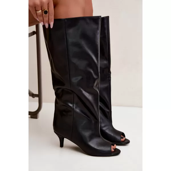  Cizme de dama BOTO 1411 NEGRU 