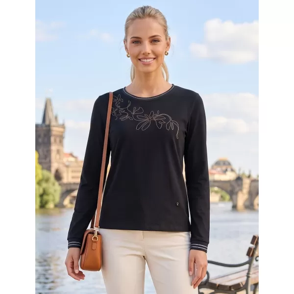  Tricou de damă KIXMI ADINA NEGRU 
