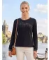 Tricou de damă KIXMI ADINA NEGRU