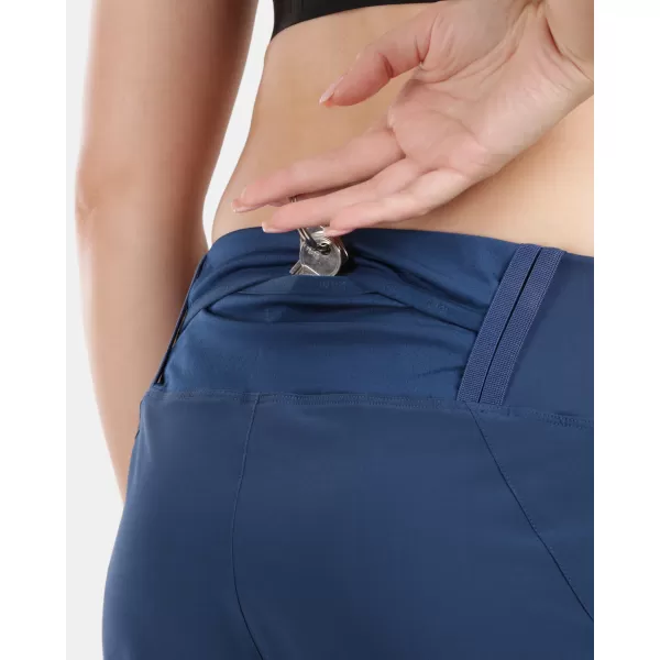  Pantaloni scurți de damă KILPI TIJARA-W 1L0411KI ALBASTRU ÎNCHIS 