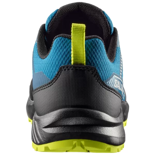 Pantofi pentru copii SALOMON OUTSCAPE WATERPROOF L49212500 MYKONOS ALBASTRU/NEGRU/ VAR ACID 