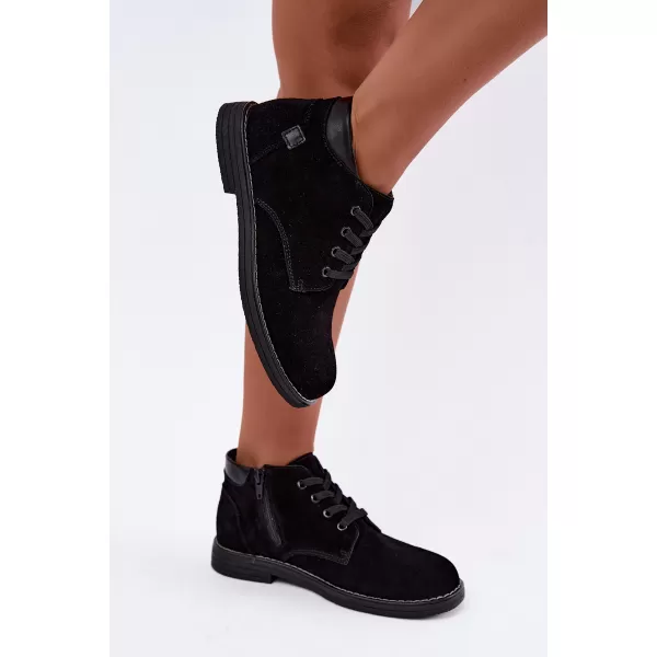  Botine de dama EVENTO 26BT17-494 NEGRU 