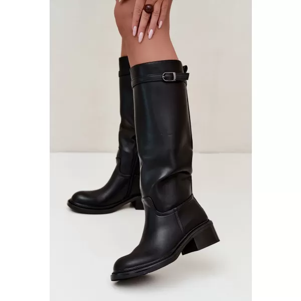  Cizme de dama BOTO C-381 NEGRU 