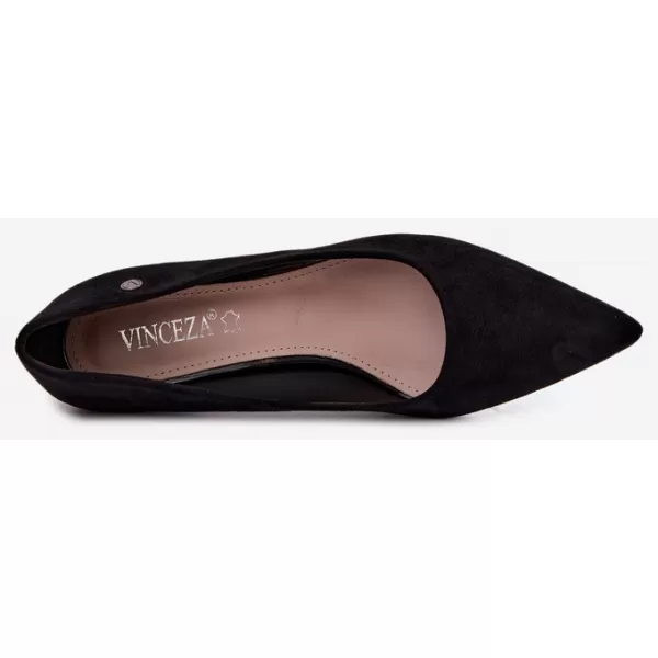  Pompe de dama VINCEZA 62323 NEGRU MAT 