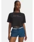 Tricou pentru femei UNDER ARMOUR W WM CROP SS 6010588-001 NEGRU