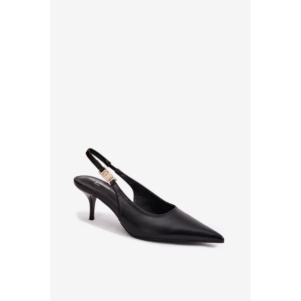  Sandale de dama BOTO TH-17 NEGRU 