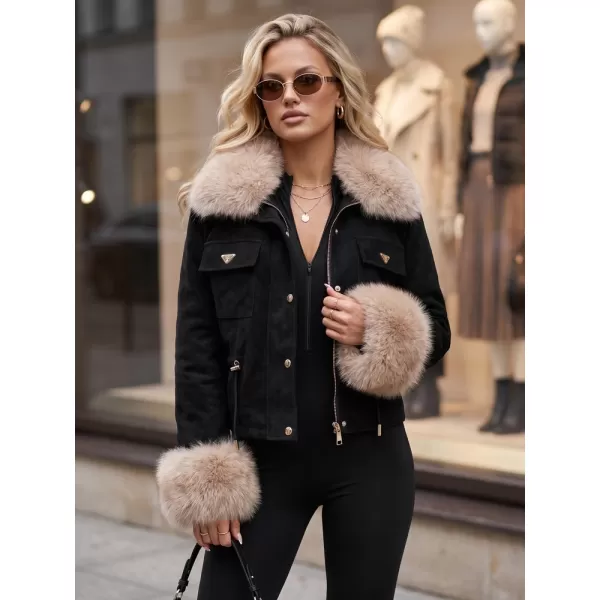  Geaca de dama DSTREET TY5703 NEGRU 