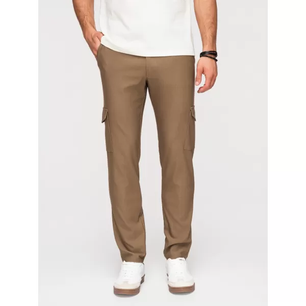  Pantaloni pentru bărbați OMBRE P1515 MĂSLINE 