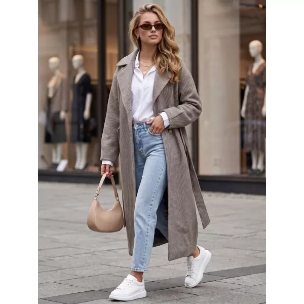  Palton de damă DSTREET NY0774 MARO 