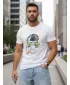 Tricou pentru bărbați DSTREET RX4922 ALB