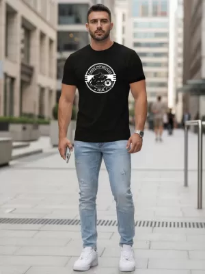 Tricou pentru bărbați DSTREET NX5088R NEGRU