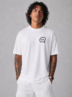 Tricou pentru bărbați DSTREET NX4012R-WH-O ALB