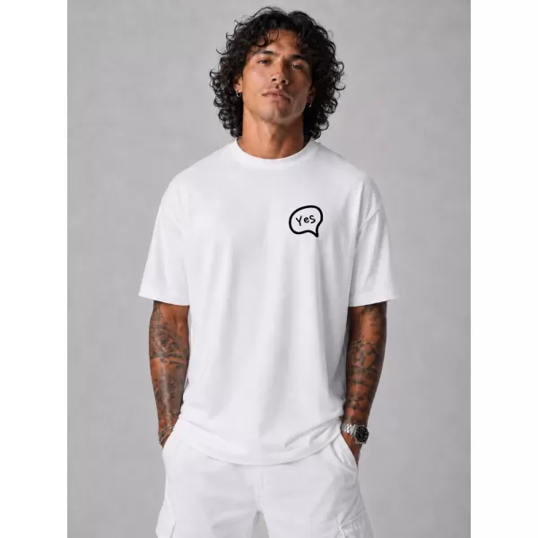  Tricou pentru bărbați DSTREET NX4012R-WH-O ALB 