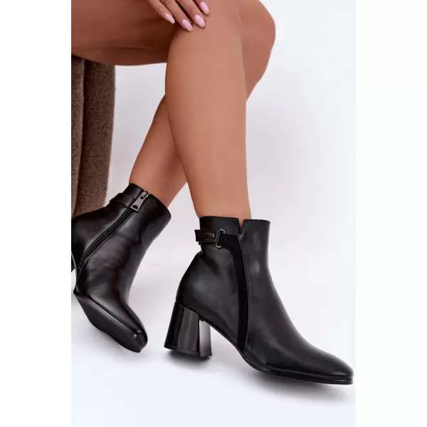  Botine de dama VINCEZA 58660 NEGRU 