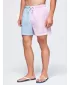 Pantaloni scurți pentru bărbați OMBRE OM-SRSS-0215 ALBASTRU SI ROZ