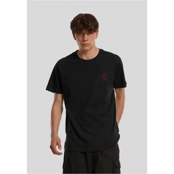  Tricou pentru bărbați URBAN CLASSICS TB9016-00007 NEGRU 