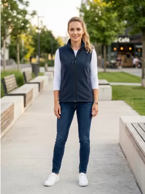 Vesta de dama fleece MALFINI EXIT W-525 ALBASTRU MARIN