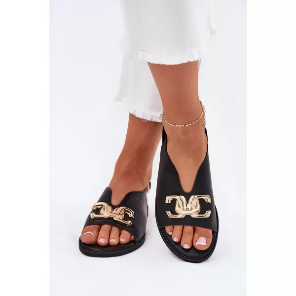  Sandale de dama EVENTO 25SD35-8775 NEGRU 