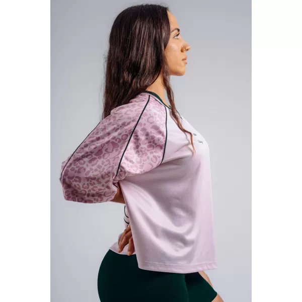  Tricou supradimensionat 97 NEBBIA PRIMAL 862 LEOPARD ROZ 