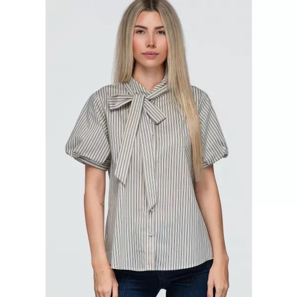  Cămașă de damă OMBRE OW-SH-E0067 BEJ 