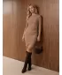 Rochie de dama DSTREET EY2692 CARAMEL