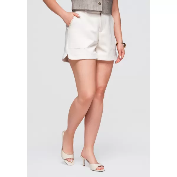  Pantaloni scurți de damă OMBRE OW-ST-E0009 BEJ 