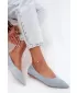 Pantofi de balet pentru femei BOTO JH597 ALBASTRU