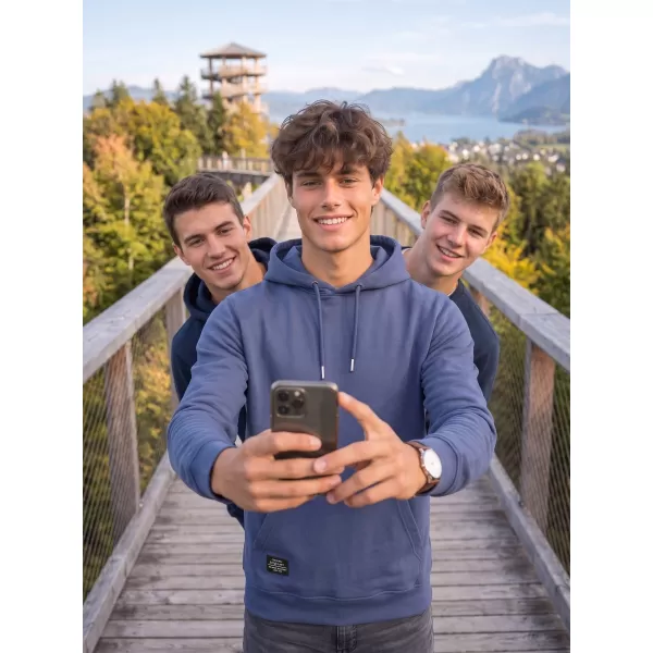  hanorac pentru bărbați ALTISPORT NP/ALMST44001 OBICEIURI 