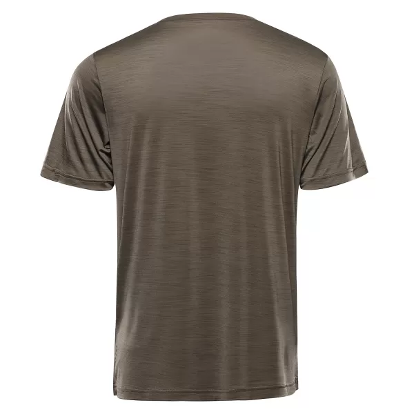  Tricou pentru bărbați ALPINE PRO BASIK GRI PIATRA 