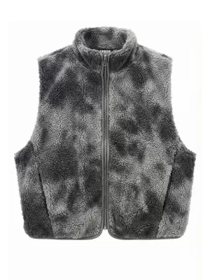 Vesta de dama URBAN CLASSICS TB8531-22940 TIE-DYE GRI