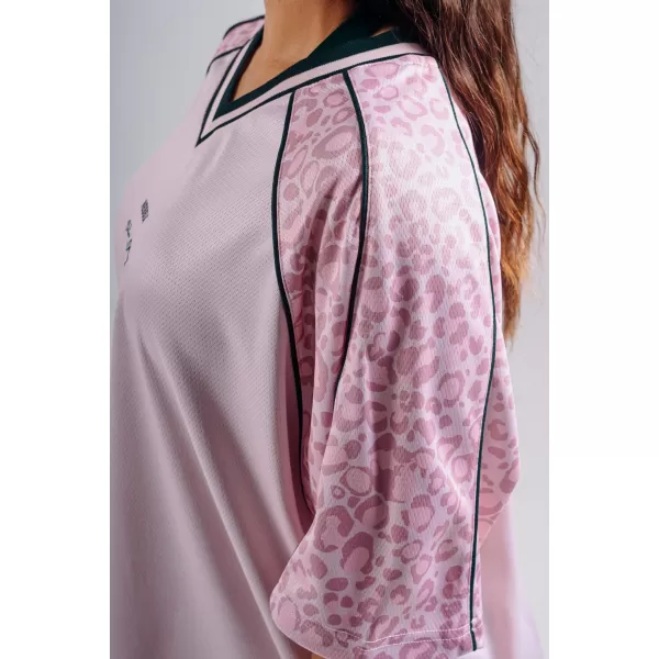  Tricou supradimensionat 97 NEBBIA PRIMAL 862 LEOPARD ROZ 